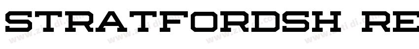 StratfordSH Regular字体转换 StratfordSH Regular字体转换